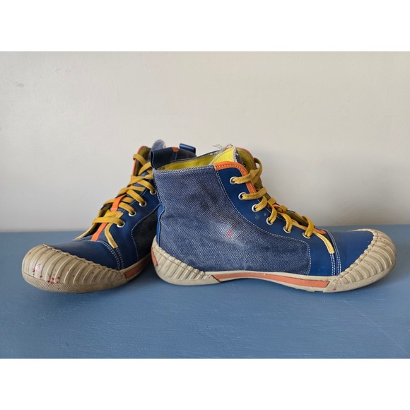 Authentic Roberto Cavalli high-top sneakers - Picture 5 of 6